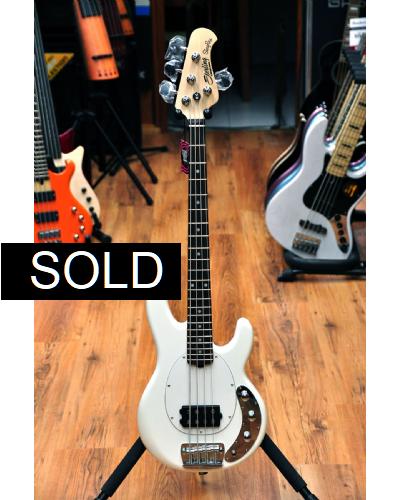 Sterling by Music Man StingRay Short Scale RW Olympic White